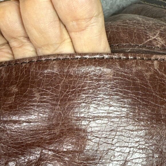 The Sak Deena Leather Crossbody Bag Brown ad - Picture 12 of 16